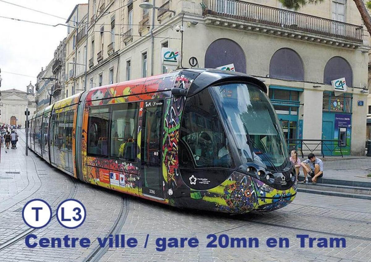 Montpellier Studio Climatise Buitenkant foto